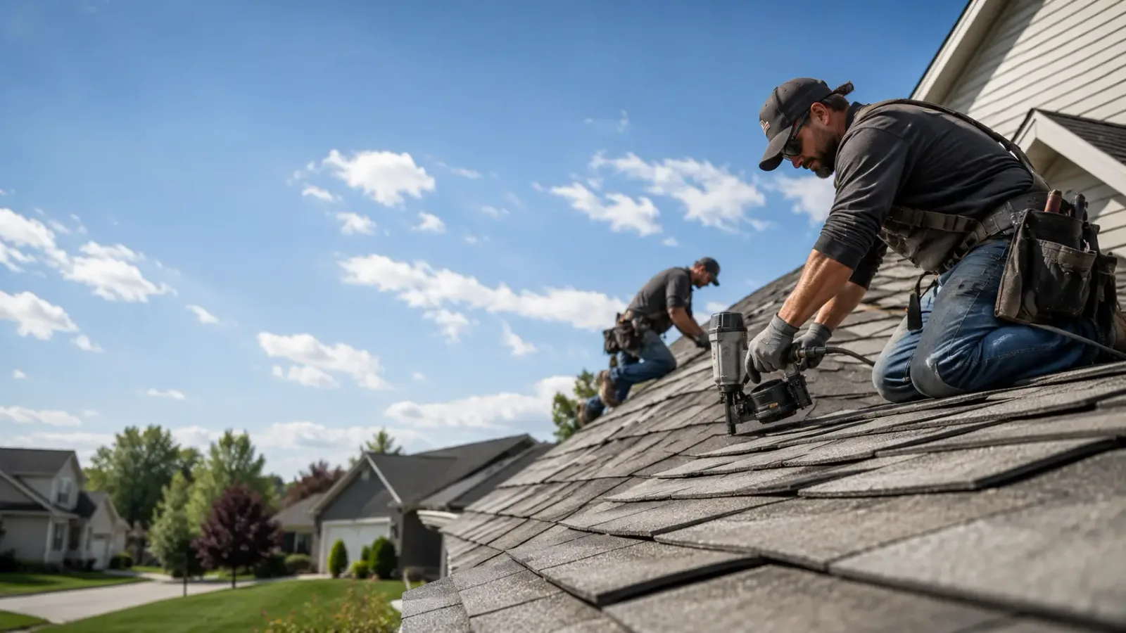 Storm Damage Roof Repair in Mead, OK near me